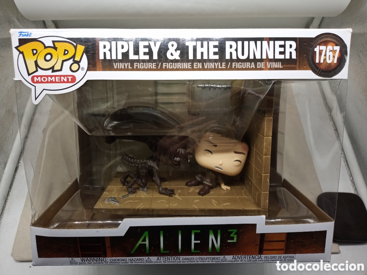 Figuras de acci&oacute;n: Ripley Alien 3 The runner Funko pop