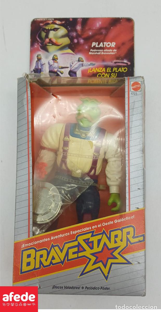 Figurines d'action: FIGURA BRAVESTARR PLATOR EN SU CAJA ORIGINAL
