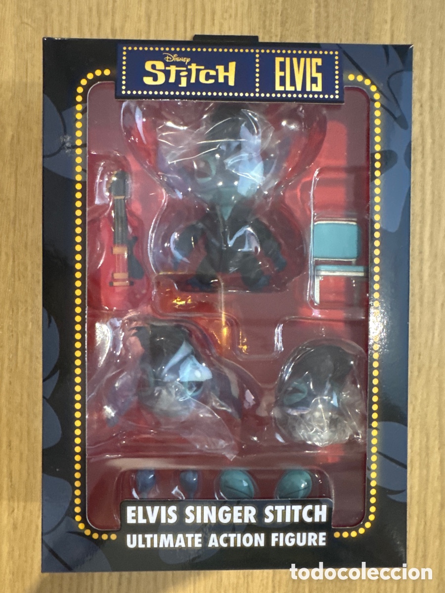 Figuras de acci&oacute;n: Figura Ultimate Elvis Singer Stitch Disney Neca