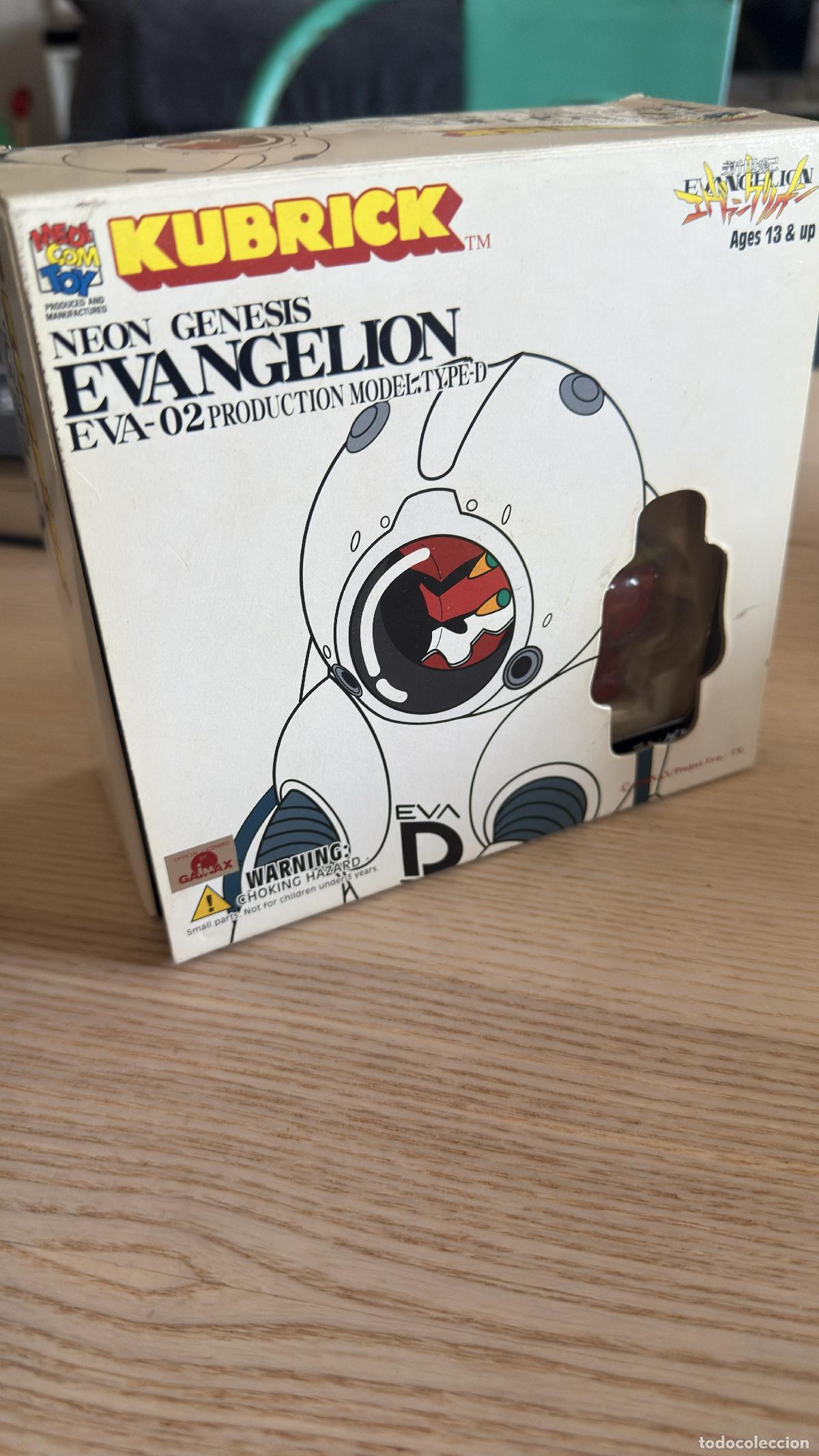 Figuras de acci&oacute;n: Evangelion EVA-02 Production Model Type-D - Kubrick Medicom Toy Vintage