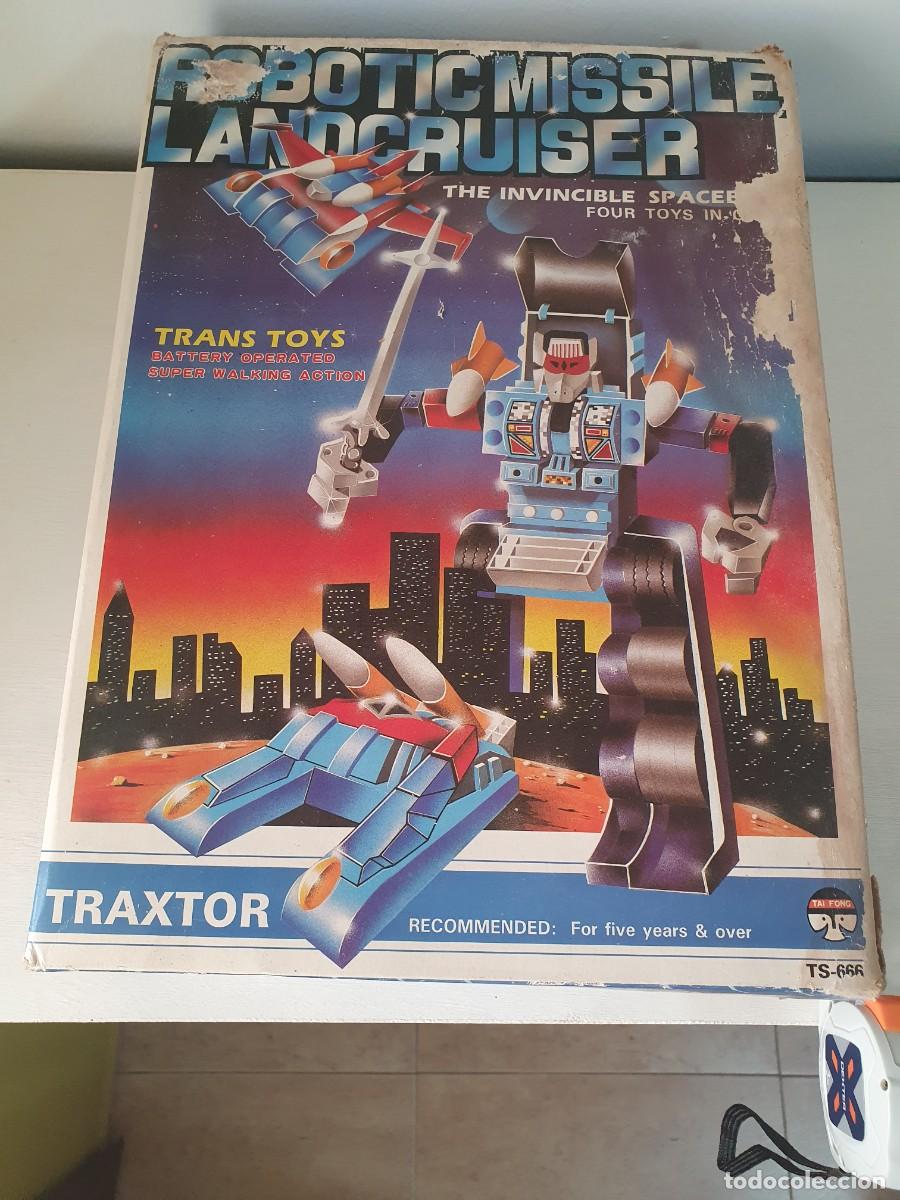 Figuras de acci&oacute;n: Robotic Missile Landcruiser Tai Fong 1984