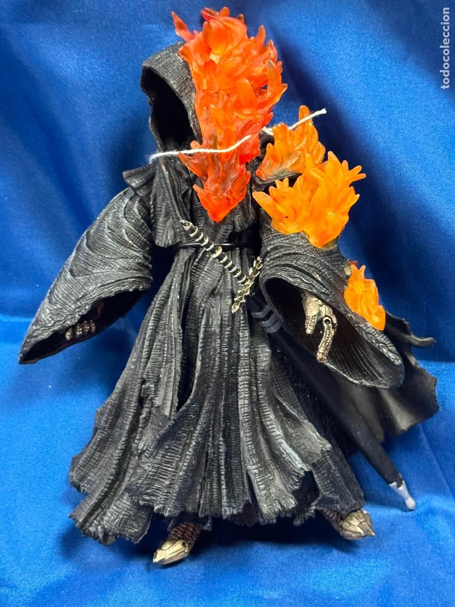 Figuras de acci&oacute;n: ESPECTACULAR FIGURA DE ACCI&Oacute;N DE NAZGUL EN LLAMAS (EL SE&Ntilde;OR DE LOS ANILLOS - TOY BIZ) - CON ACCESORI