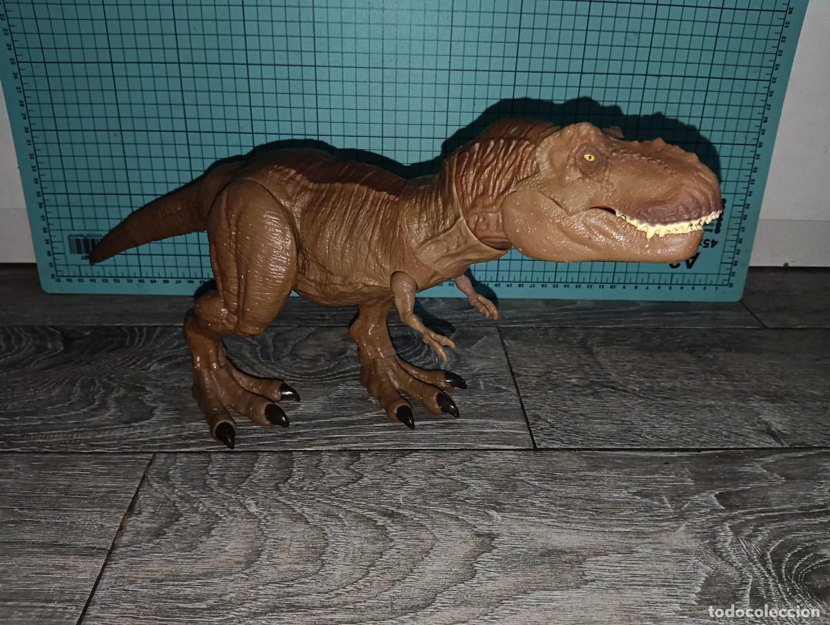 Figuras de a&ccedil;&atilde;o: Figura Dinosaurio Jurassic World Tyrannosaurus Rex Jurassic Park Parque Jur&aacute;sico