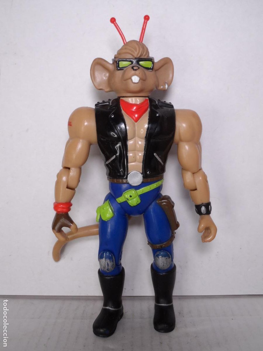 Figuras de acci&oacute;n: FIGURA BIKER MICE FROM MARS THROTTLE (BUJ&Iacute;AS) 1994 GALOOB