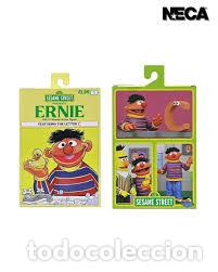 Figuras de acci&oacute;n: Ernie - Sesame Street (Barrio Sesamo) - Neca