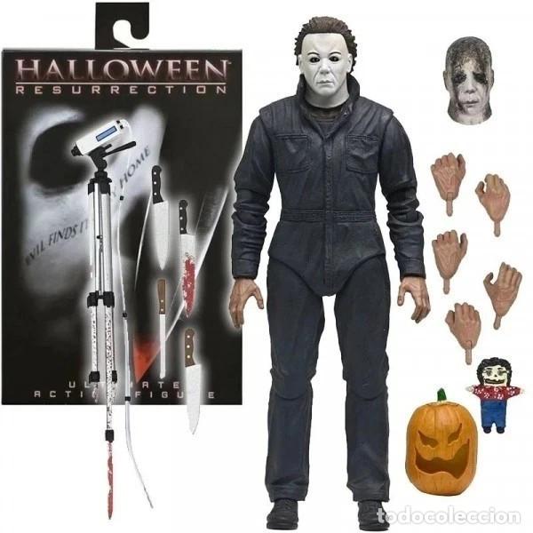 Figuras de acci&oacute;n: Michael Myers 18 cm - Halloween - Resurrection - Neca
