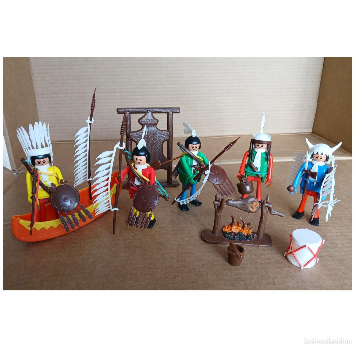 Figuras de acci&oacute;n: Play big (Playbig), Play Kit o Cefa Boys. Conjunto indios n&ordm; 1