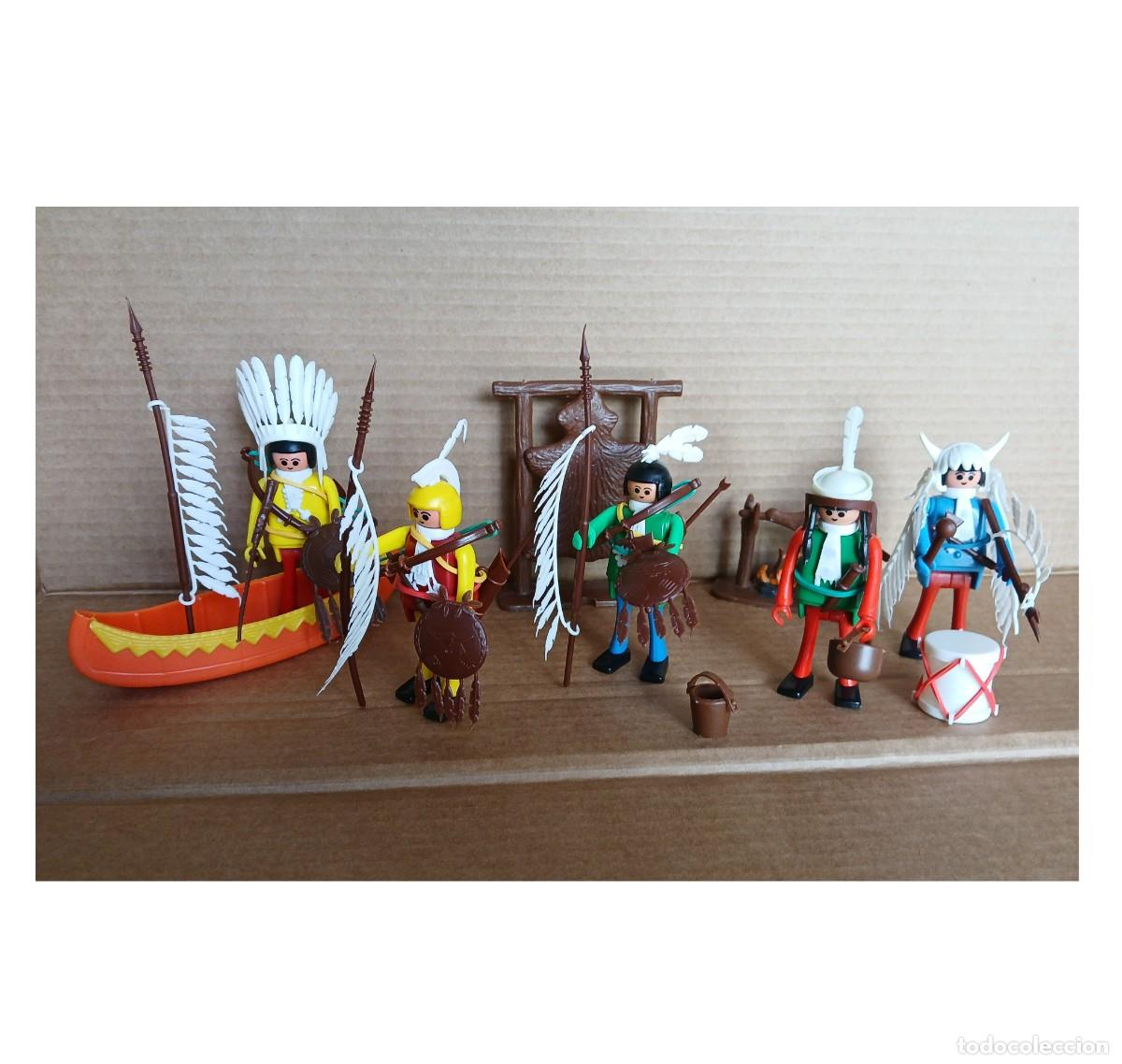 Figuras de acci&oacute;n: Play big (Playbig), Play Kit o Cefa Boys. Conjunto indios n&ordm; 2