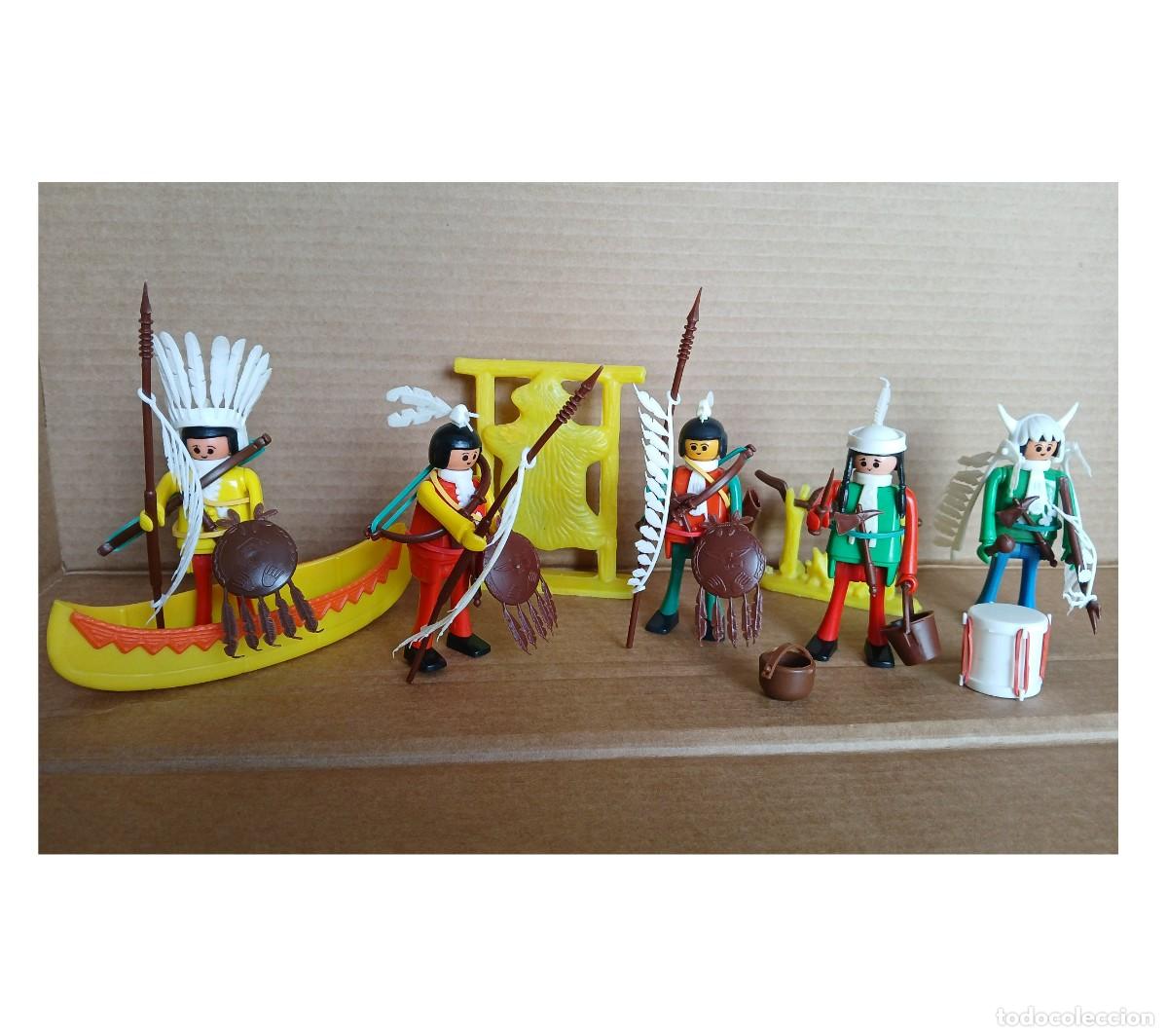 Figuras de acci&oacute;n: Play big (Playbig), Play Kit o Cefa Boys. Conjunto indios n&ordm; 3