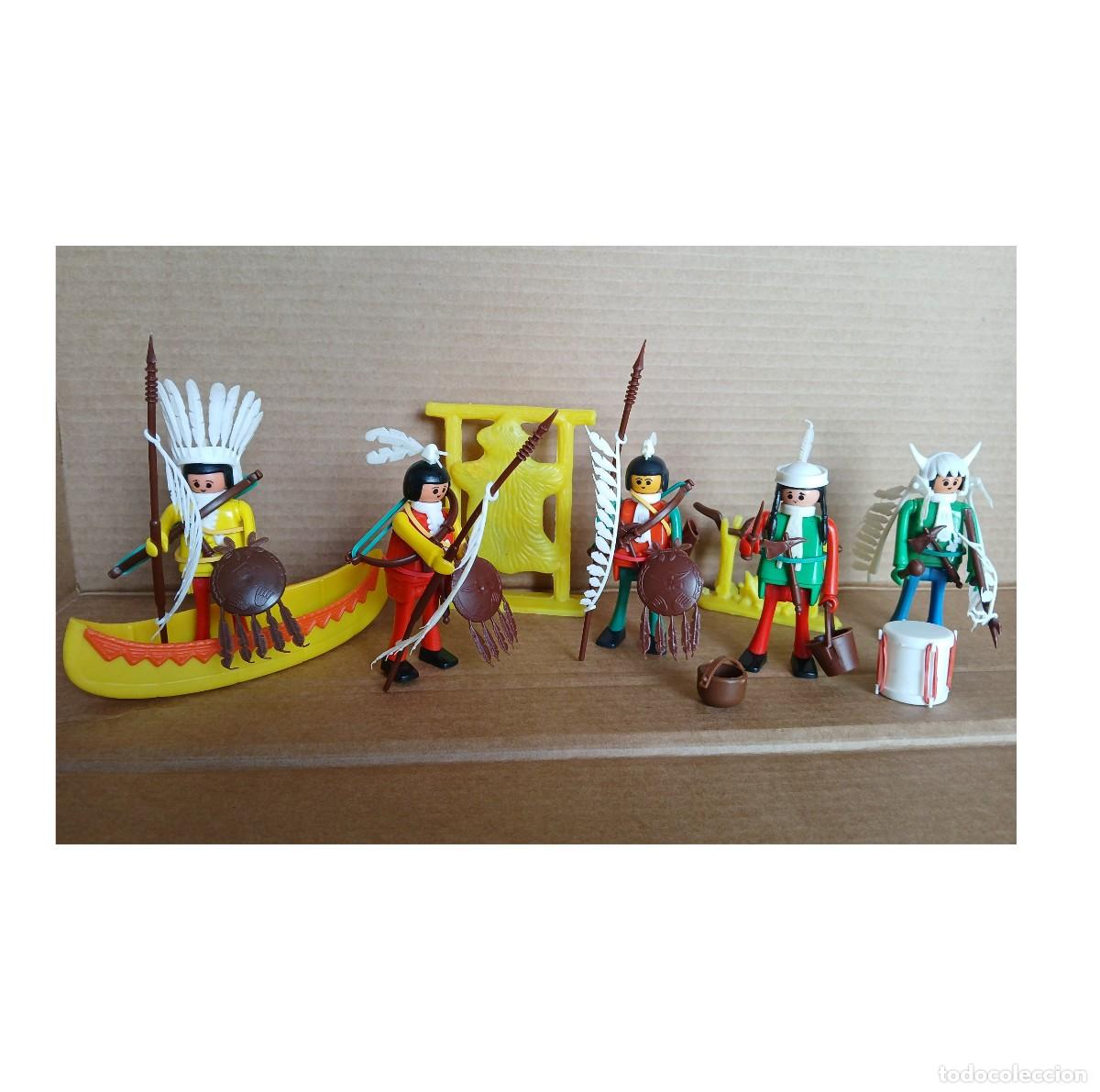 Figuras de acci&oacute;n: Play big (Playbig), Play Kit o Cefa Boys. Conjunto indios n&ordm; 3
