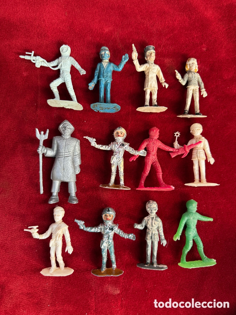Figuras de acci&oacute;n: Lote juguetes a&ntilde;os 60,Comansi,Bandai,Alien Rangers
