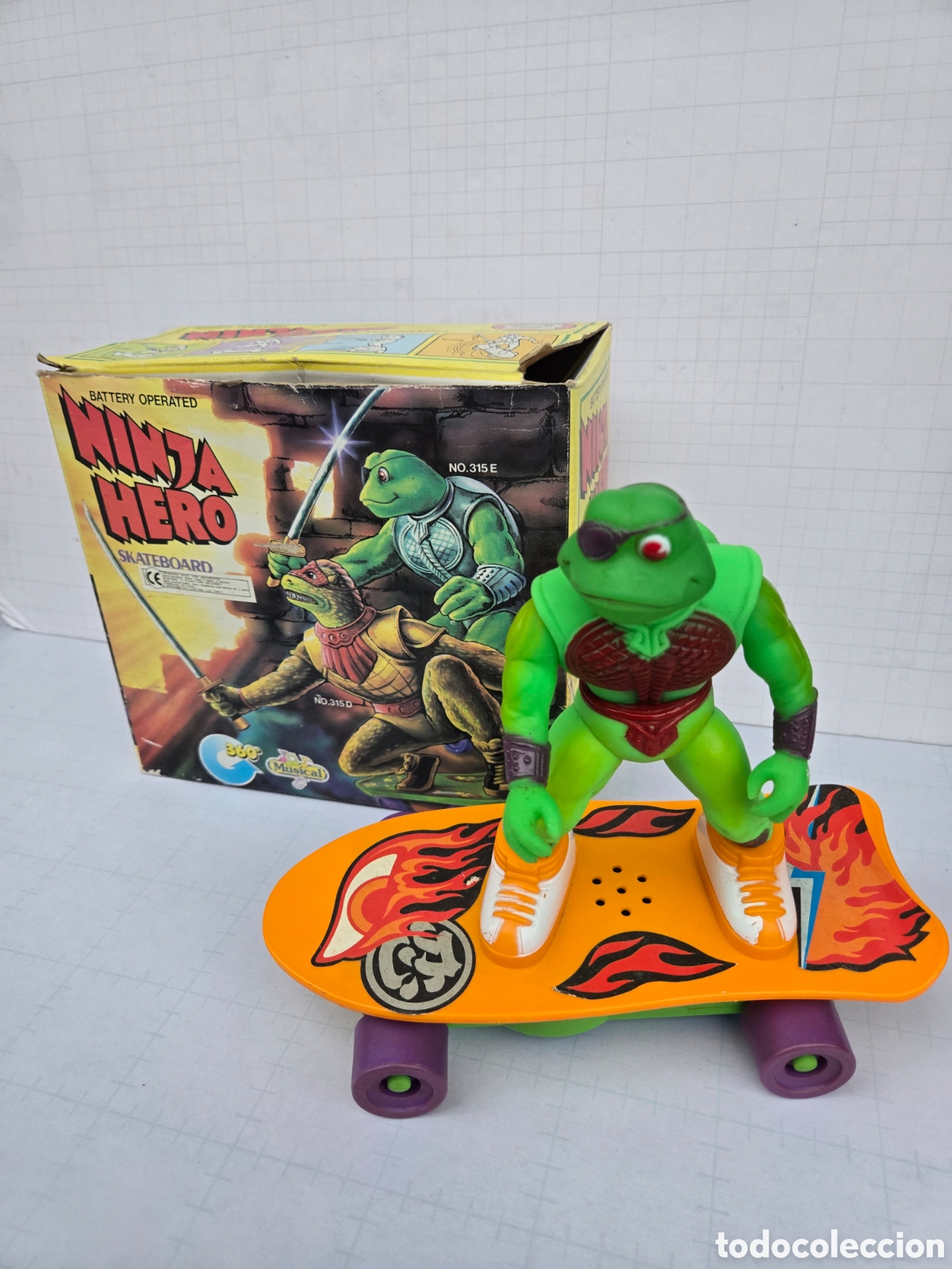 Figuras de acci&oacute;n: Tortuga NINJA HERO, en caja original - Foto 1