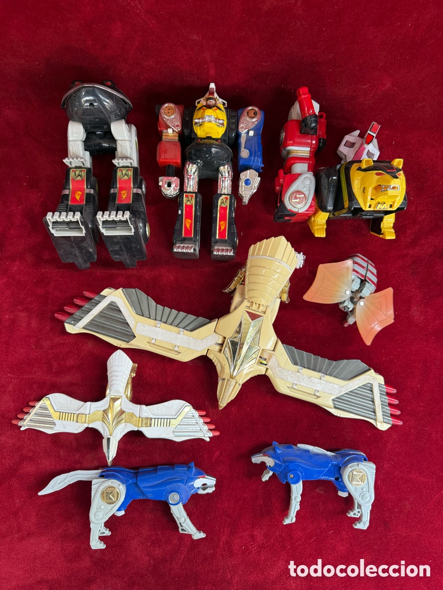 Figuras de acci&oacute;n: Gran lote juguetes antiguos,Bandai a&ntilde;os 90!