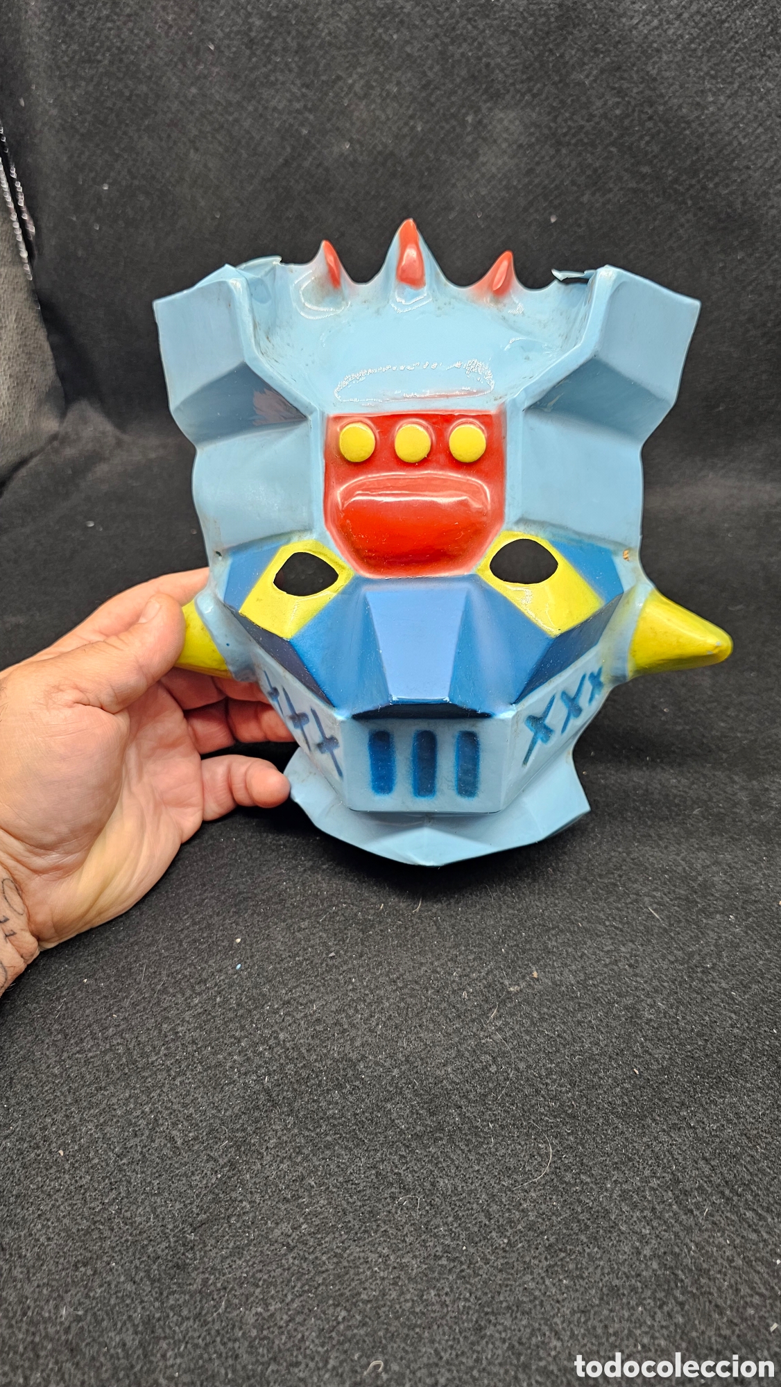 Figuras de acci&oacute;n: M&aacute;scara/ careta a&ntilde;os 70 de Mazinger Z
