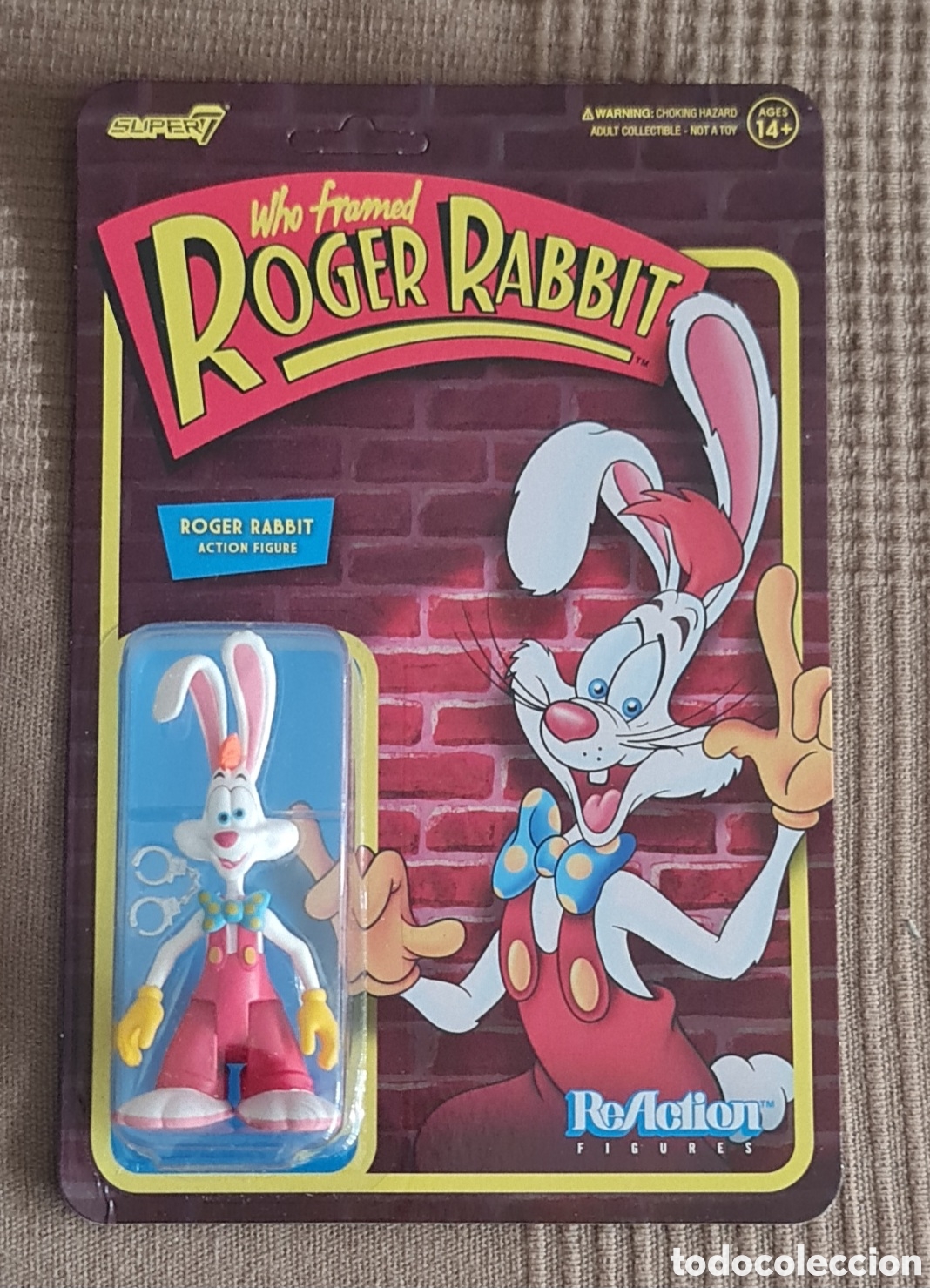 Figuras de acci&oacute;n: Who Framed Roger Rabbit Roger Rabbit ReAction Figures - 3.75&rdquo; - Foto 1