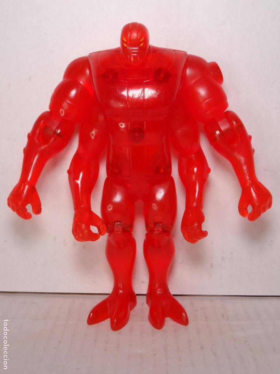 Figuras de acci&oacute;n: FIGURA BEN 10 NFOUR ARMS TRANSLUENT RED VARIANT 2006 BANDAI