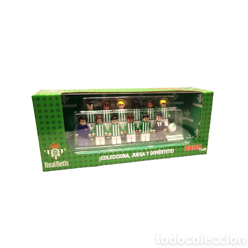 Figuras de acci&oacute;n: Eleven Force Real Betis Brick Team 16492 Set de Figuras Coleccionables (Compatible Lego)