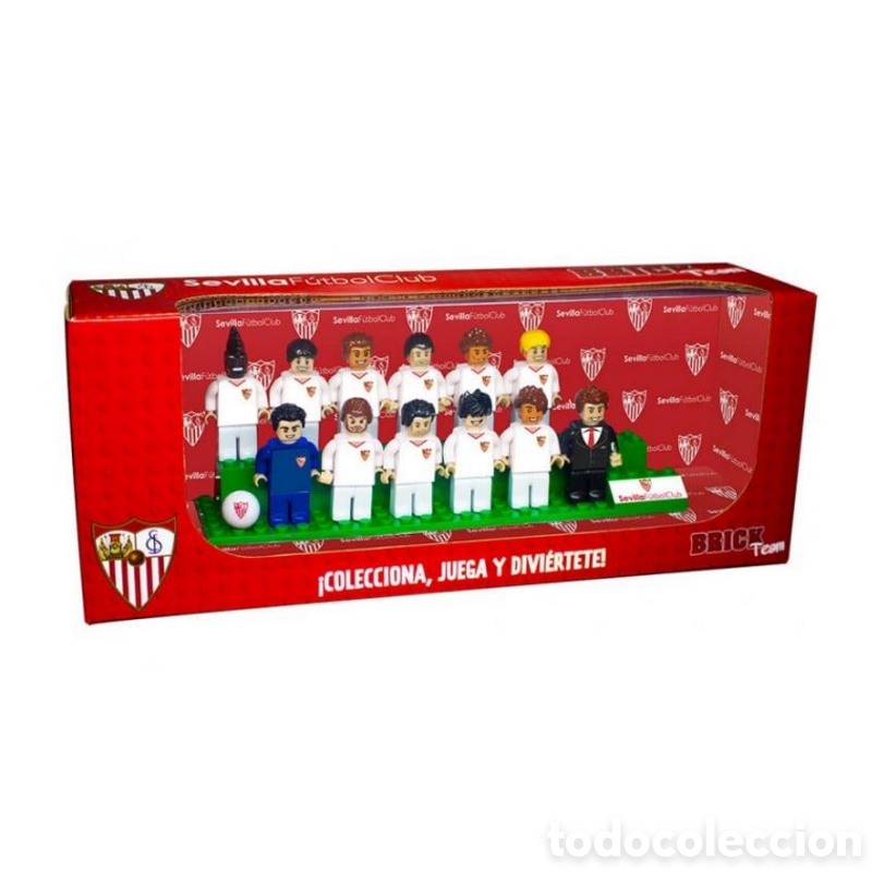 Figuras de acci&oacute;n: Eleven Force Brick Team Sevilla FC Set de Figuras Coleccionables y Juego de Construcci&oacute;n (Compatible