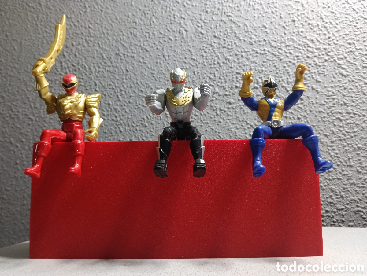 Figuras de acci&oacute;n: Power Rangers de la serie Megaforce - Foto 1