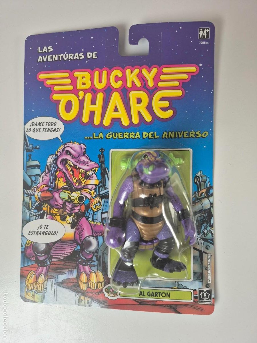 Figuras de acci&oacute;n: BUCKY O&acute;HARE OHARE BLISTER SIN ABRIR AL GARTON HASBRO 1991 ORIGINAL LAGARTO DINOSAURIO