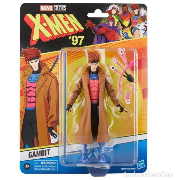 Figuras de acci&oacute;n: Figura Marvel Legends Gambit X Men 97 Original Leer oferta descuento