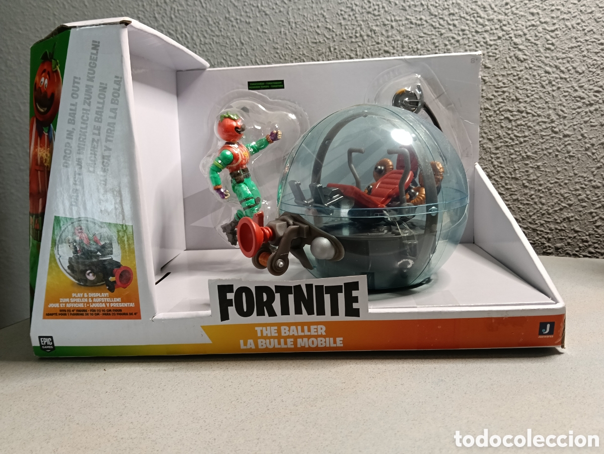 Figuras de acci&oacute;n: Fortnite Joy Ride Baller Vehicle (conocido en espa&ntilde;ol como El Boloncho o La Bulle Mobile).