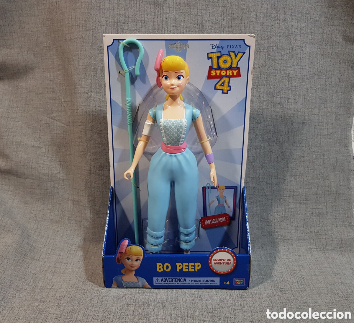 Figuras de acci&oacute;n: BO PEEP EQUIPO DE AVENTURAS TOY STORY 4 PASTORCILLA FIGURA ARTICULADA 35 CENT&Iacute;METROS ALTURA. BIZAK