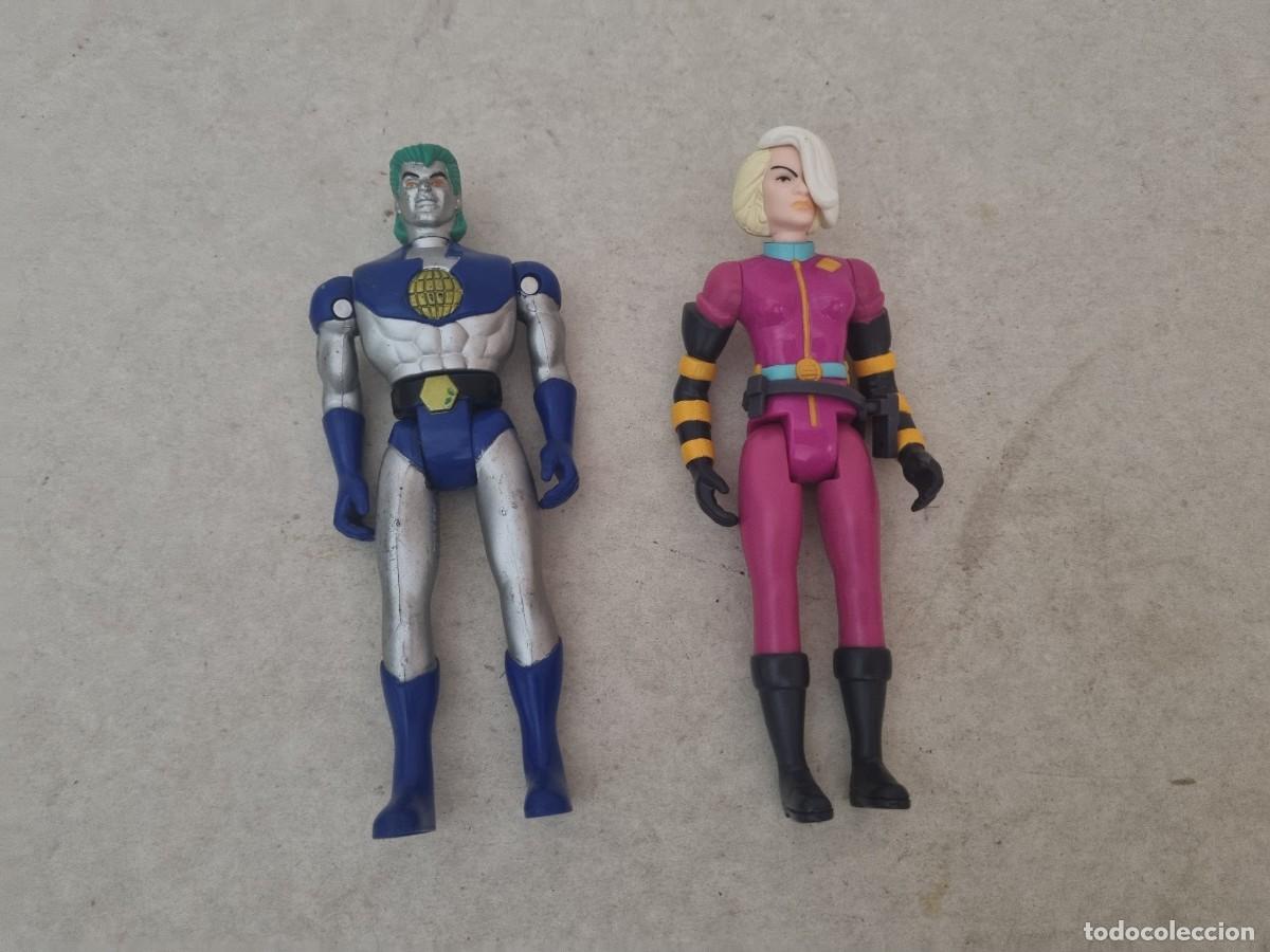 Figuras de acci&oacute;n: Lote de 2 figuras Capit&aacute;n Planeta versi&oacute;n tornado y Doctora Blight - Foto 14
