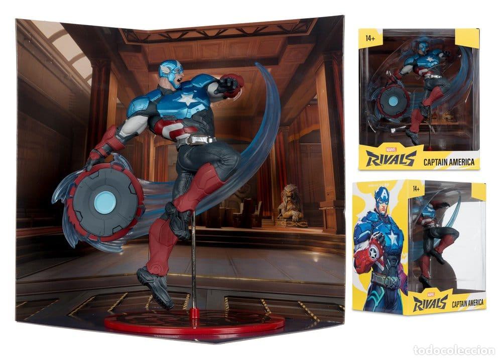 Figuras de acci&oacute;n: Captain America - Marvel Rivals - McFarlane - Foto 1