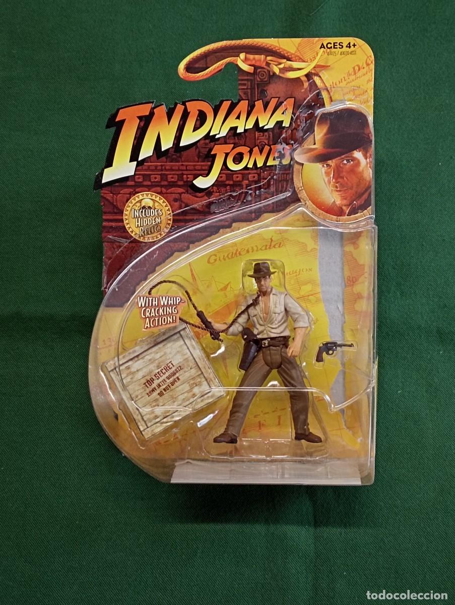 Figuras de acci&oacute;n: INDIANA JONES, del Arca Perdida, con caja con reliquia.