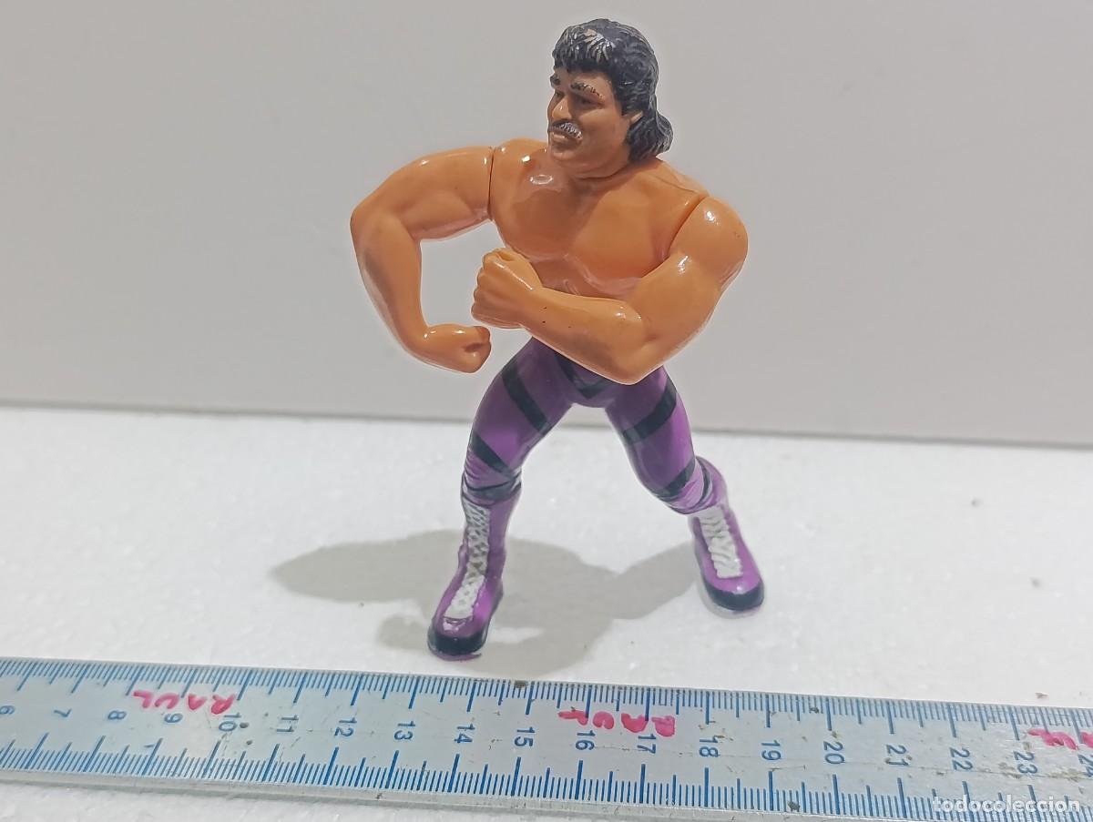 Figuras de a&ccedil;&atilde;o: FIGURA PVC - RICK RUDE WWE - TITAN SPORT HASBRO 1990 - MU&Ntilde;ECO
