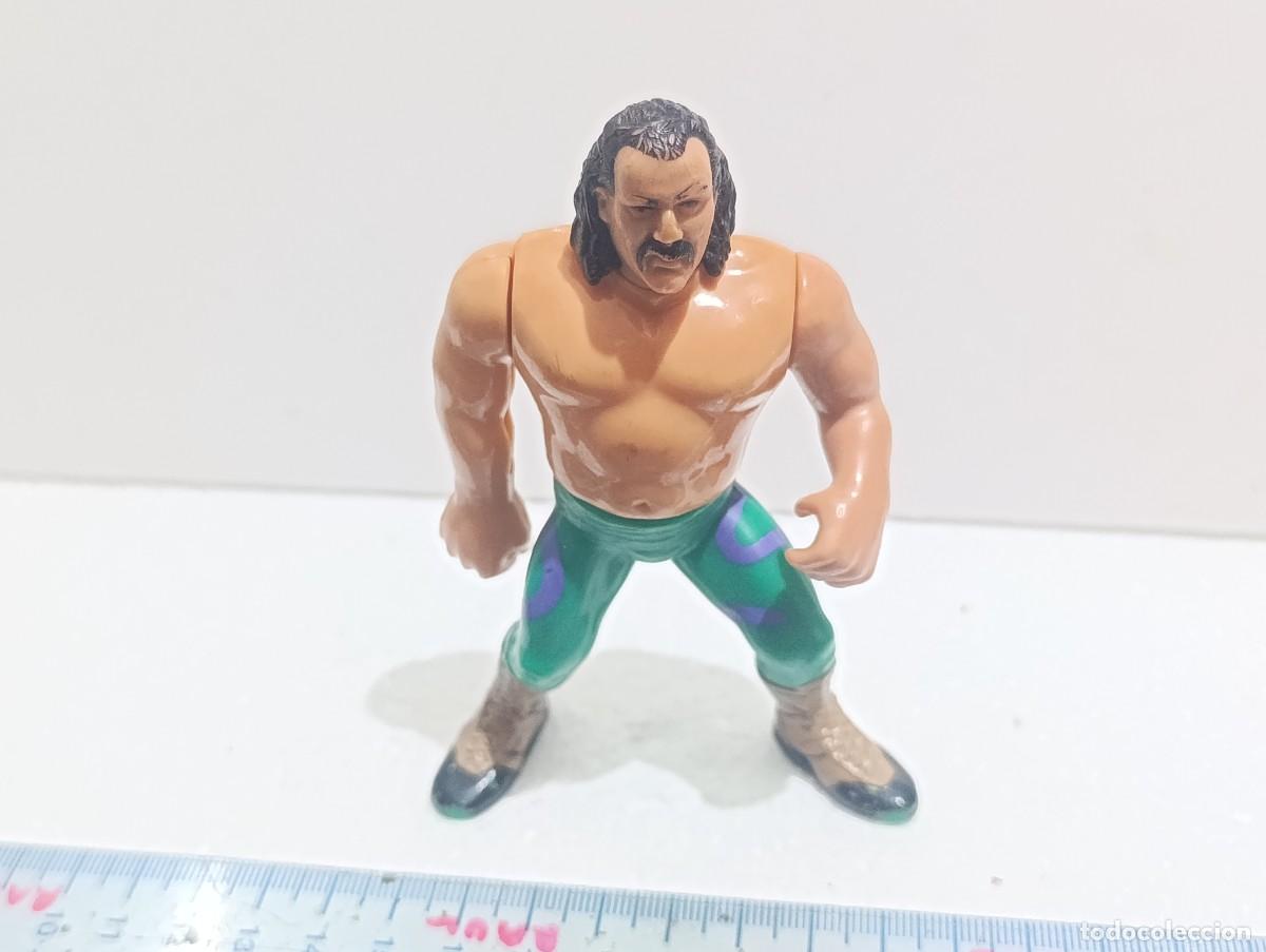 Figuras de a&ccedil;&atilde;o: FIGURA PVC - JAKE THE SNAKE WWE - TITAN SPORT HASBRO 1990 - MU&Ntilde;ECO