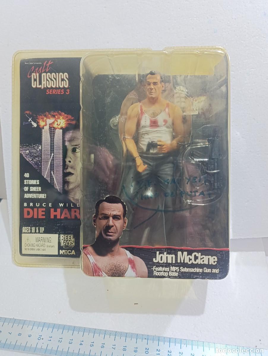 Figuras de acci&oacute;n: FIGURA PVC - JOHN MC CLANE - LA JUNGLA DE CRISTAL - NECA - BLISTER - ( BLISTER ALGO DA&Ntilde;ADO ) MU&Ntilde;ECO