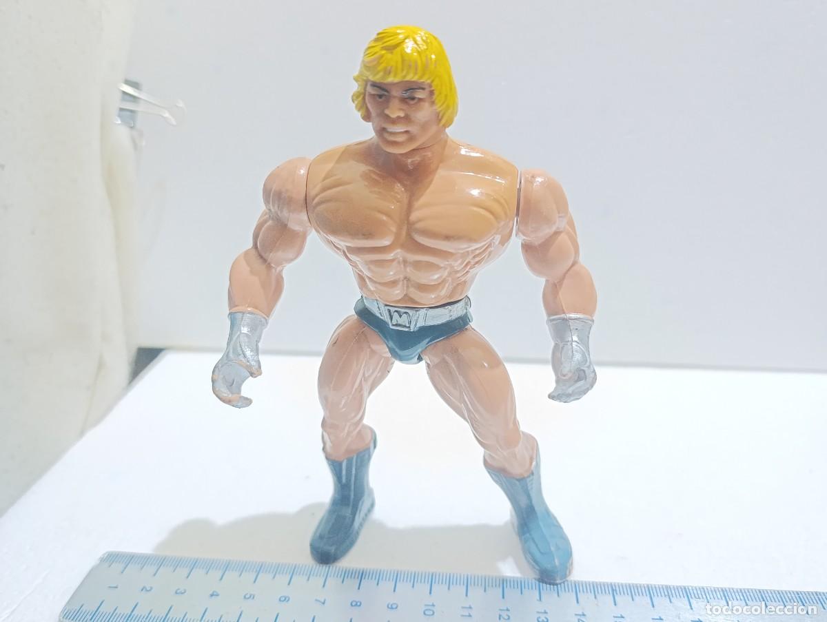 Figuras de acci&oacute;n: FIGURA PVC - HE-MAN - ESPADA LUMINOSA - MATTEL 1987 ITALIA - ( ) MU&Ntilde;ECO