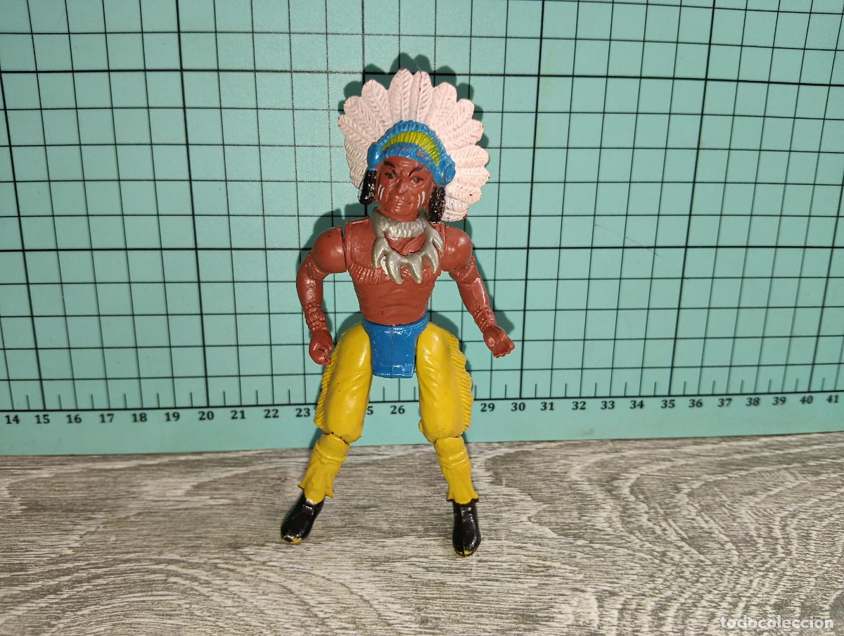 Figuras de acci&oacute;n: Mu&ntilde;eco figura Bootleg indio Space Western Hero Espacio Oeste