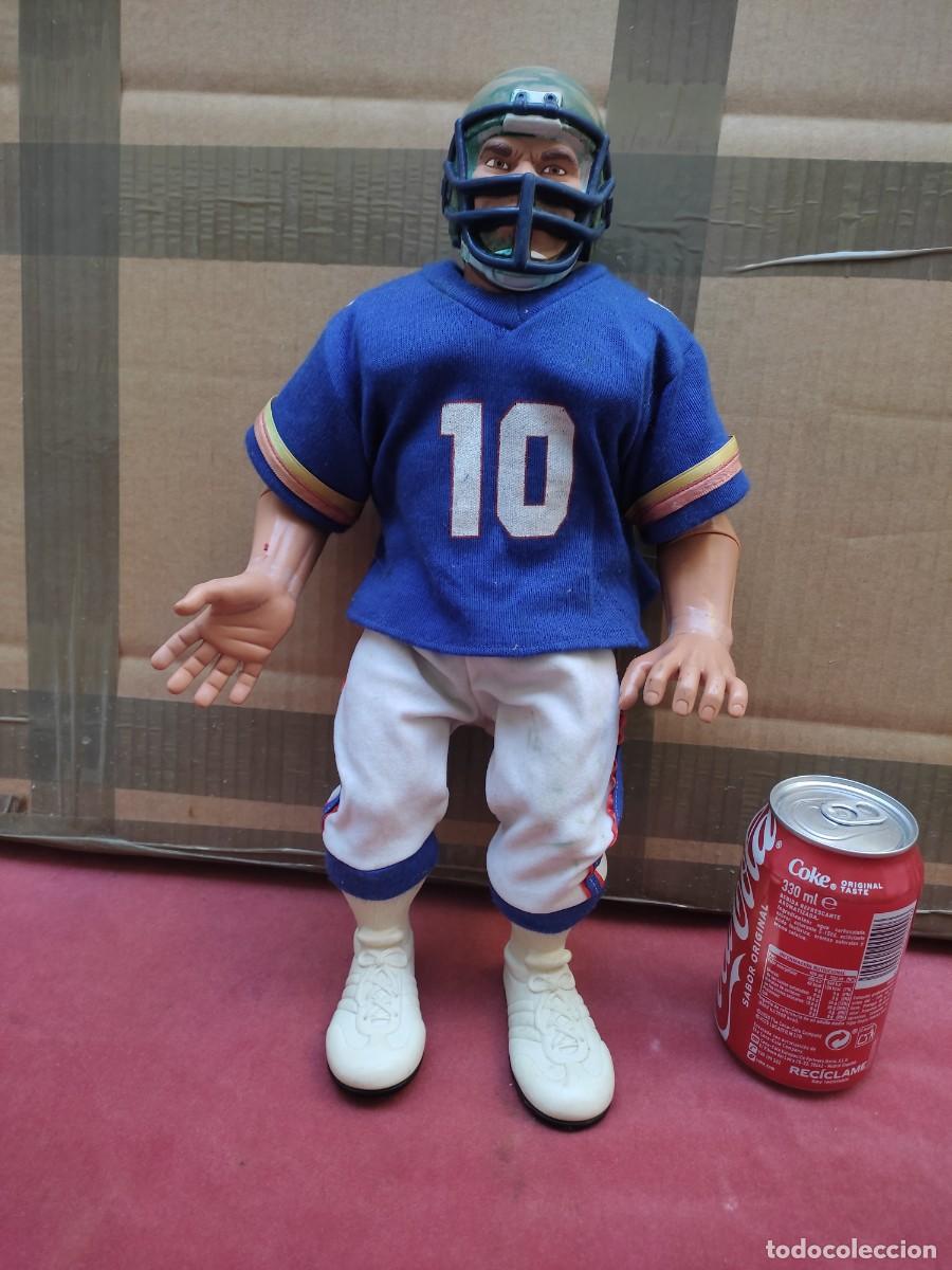 Figuras de acci&oacute;n: antiguo jugador Futbol Americano NFL - Star Toys - a&ntilde;os 90 - 39cm de alto