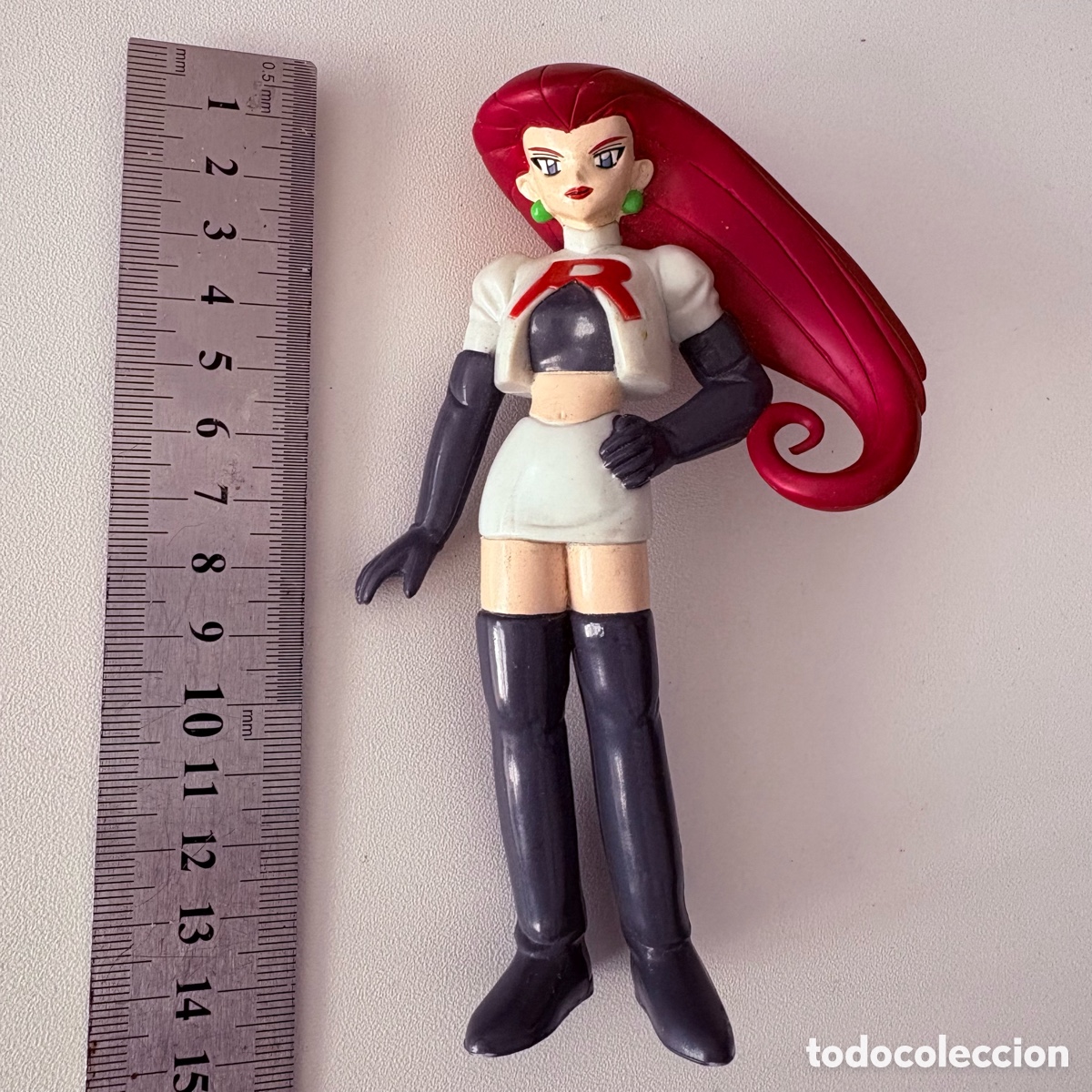 Figuras de acci&oacute;n: Figura mu&ntilde;eco jessie equipo rocket pokemon tomy de 1998
