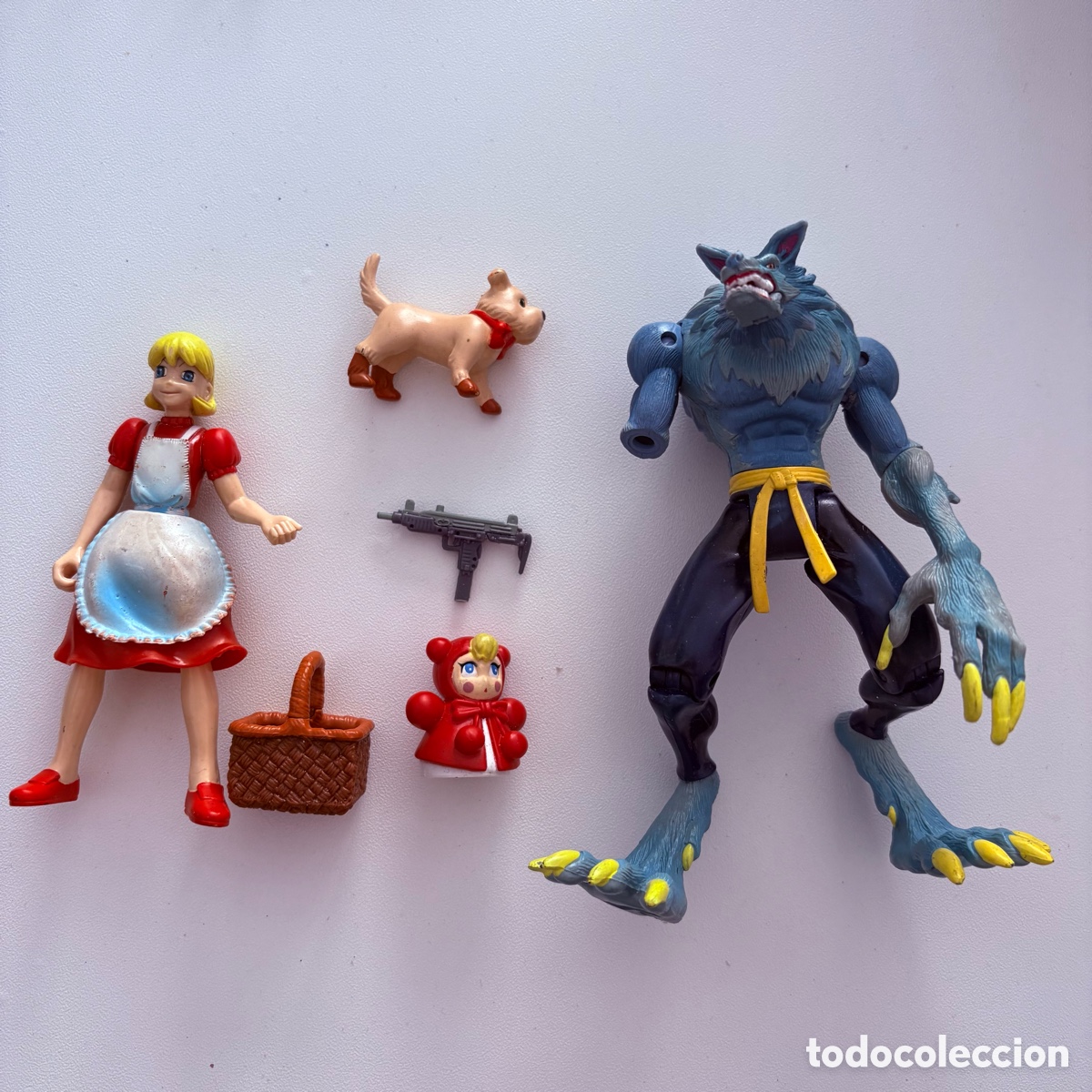 Figuras de acci&oacute;n: lote Figura mu&ntilde;eco darkstalkers 3 capcom jon talbain baby bonnie hood 1998 toy biz