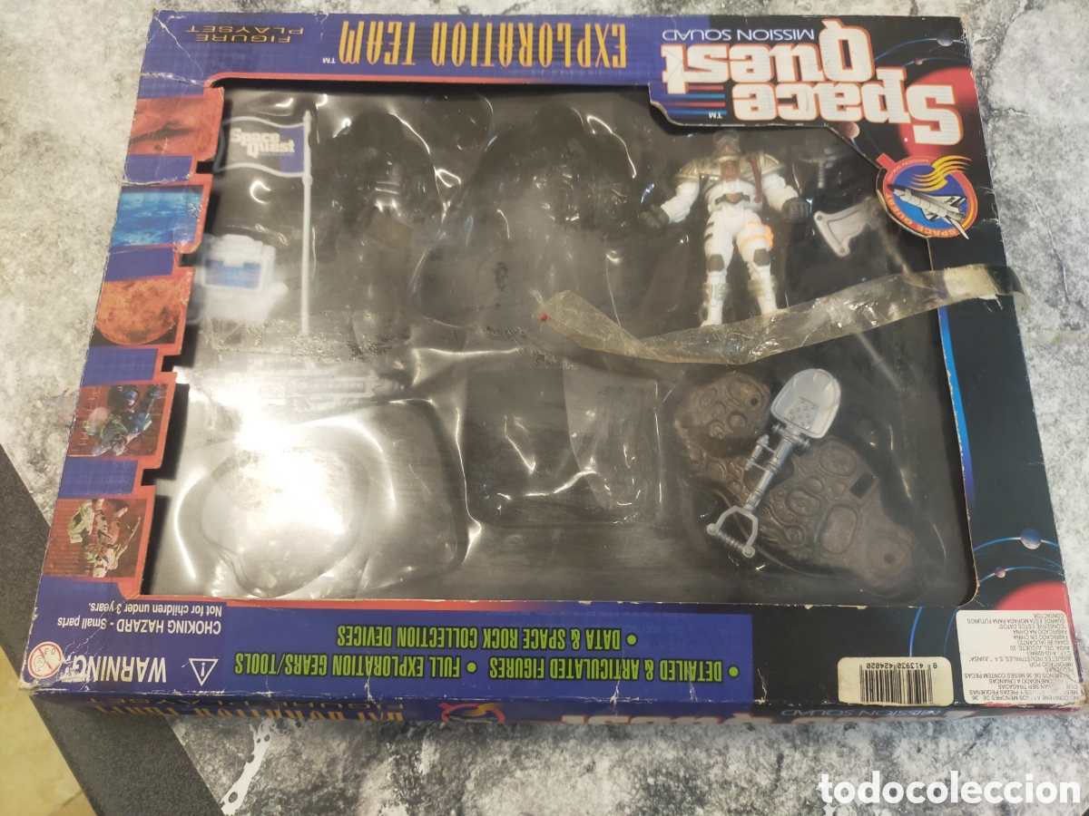 Figuras de acci&oacute;n: Space Quest Mission Squad Figura Playset INCOMPLETO