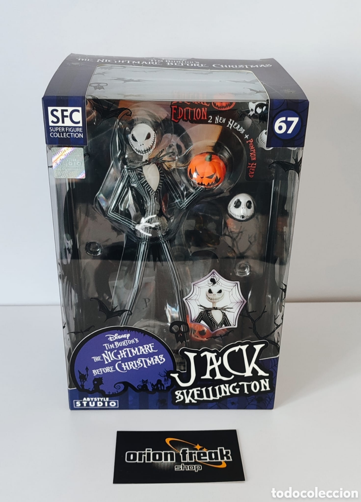 Figuras de acci&oacute;n: Abystyle Jack Skellingtom Pesadilla antes de Navidad