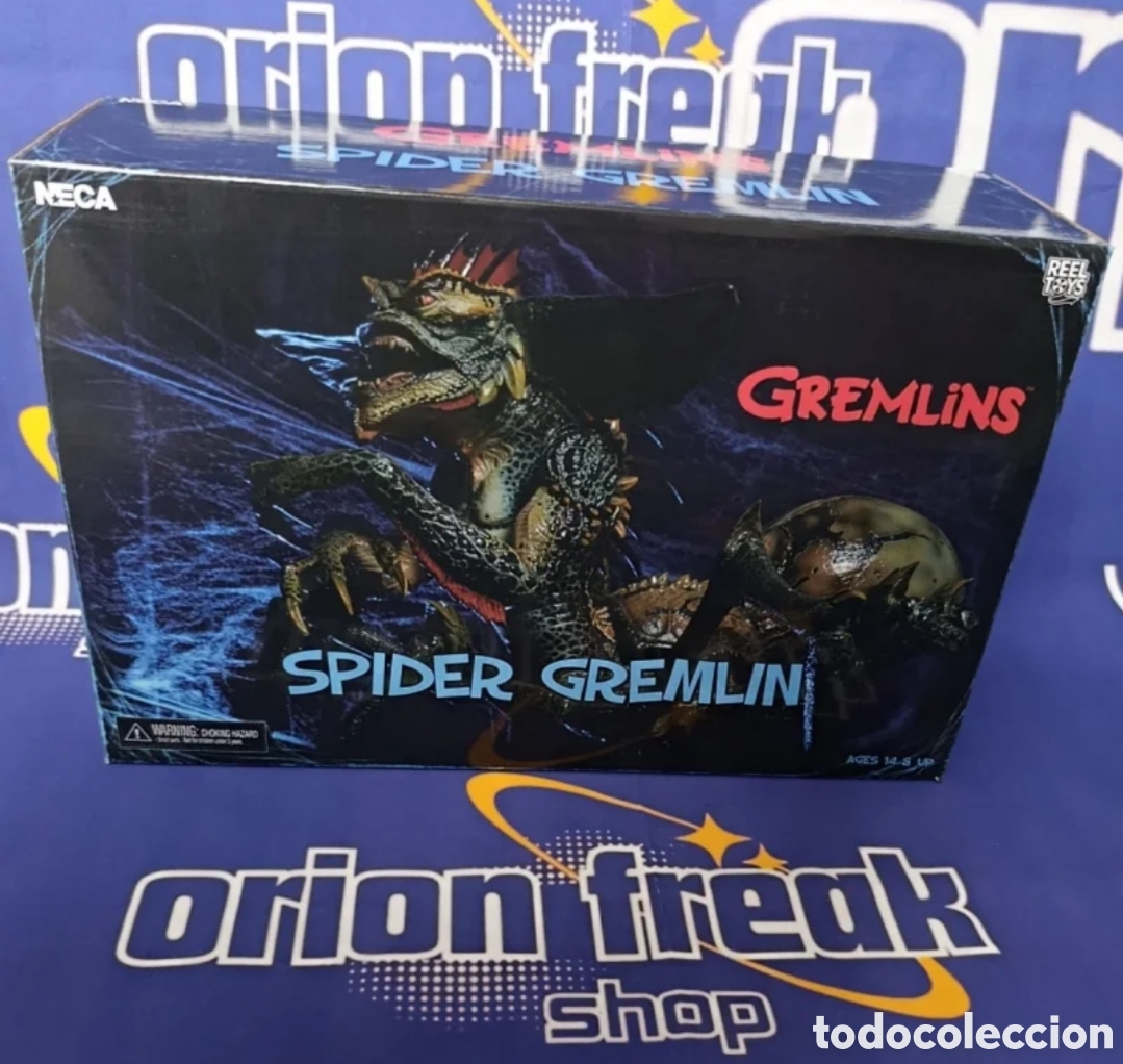 Figuras de acci&oacute;n: Neca Spider Gremlin Deluxe Gremlins 2 The New Batch