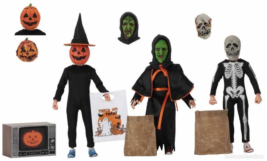 Figuras de acci&oacute;n: Pack Figuras Halloween III El D&iacute;a de la Bruja Neca