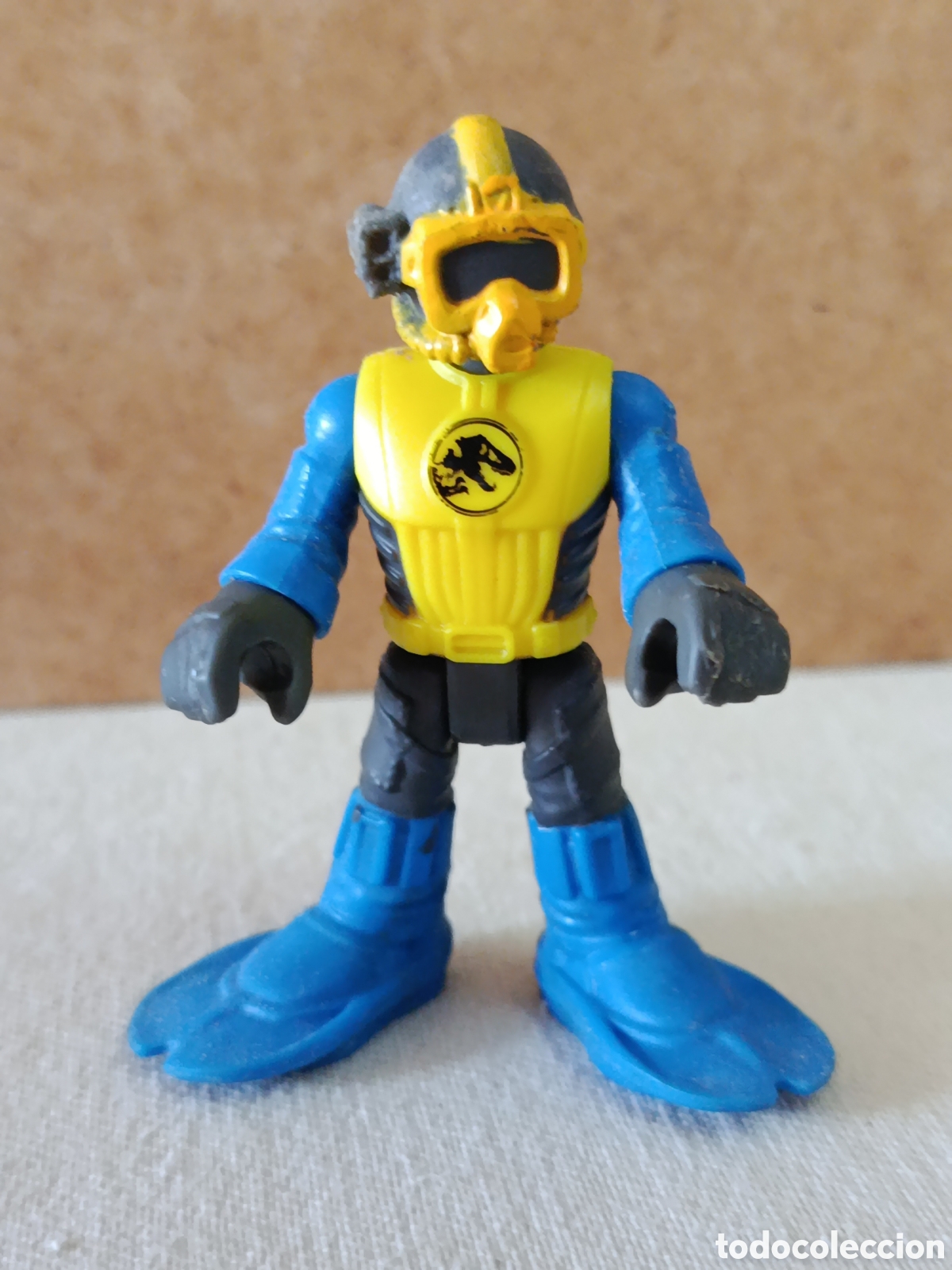 Figuras de acci&oacute;n: Figura de acci&oacute;n de buzo de Fisher-Price Imaginext Jurassic World.