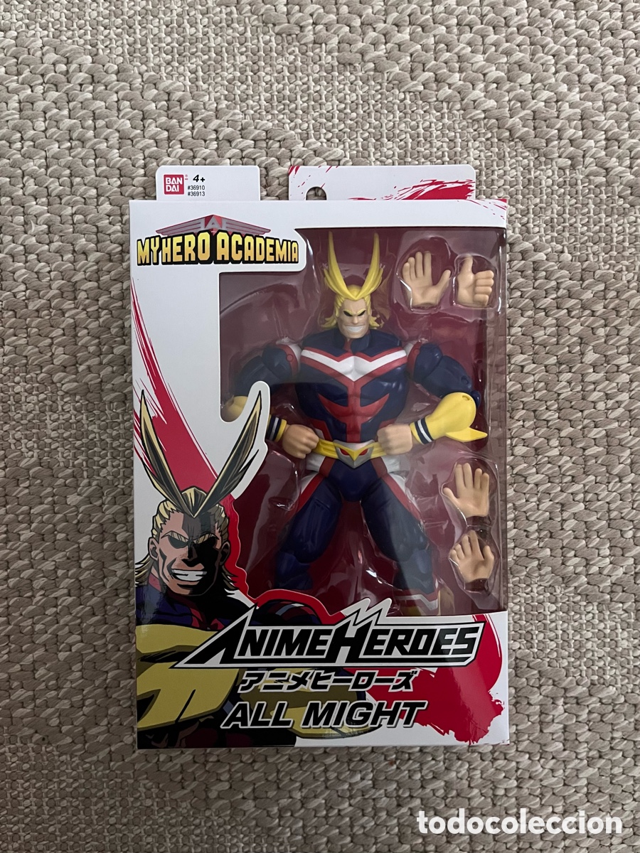 Figuras de acci&oacute;n: My Hero Academia &ndash; All Might &ndash; Anime Heroes &ndash; Bandai &ndash; Figura articulada