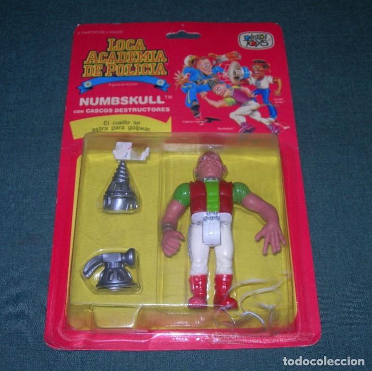 Figuras de acci&oacute;n: FIGURA NUMBSKULL - LOCA ACADEMIA DE POLIC&Iacute;A - SIN USO EN BLISTER - DISTRI TOYS -