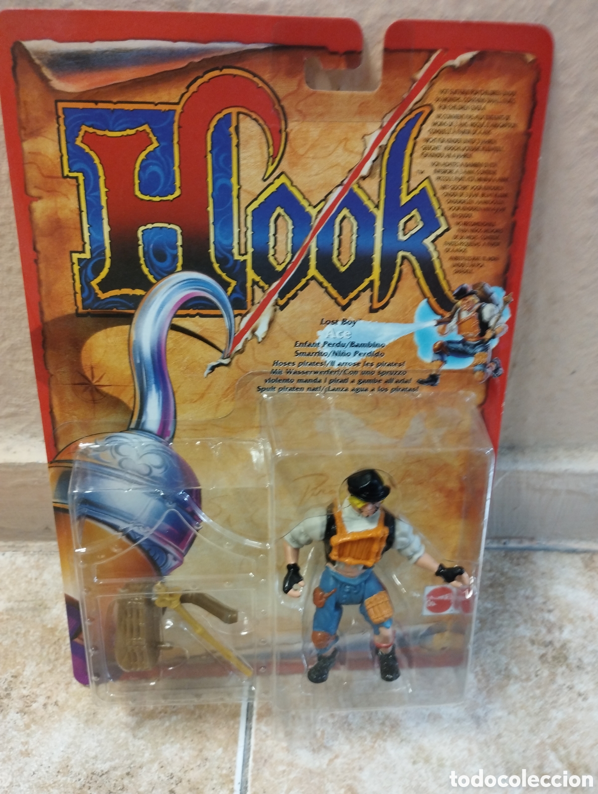 Figuras de acci&oacute;n: Hook bl&iacute;ster 1991 de Peter pan - Foto 1