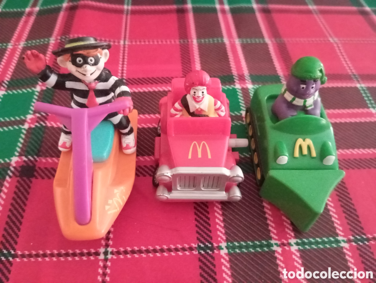 Figuras de acci&oacute;n: McDonald's Mu&ntilde;ecos a&ntilde;os 90