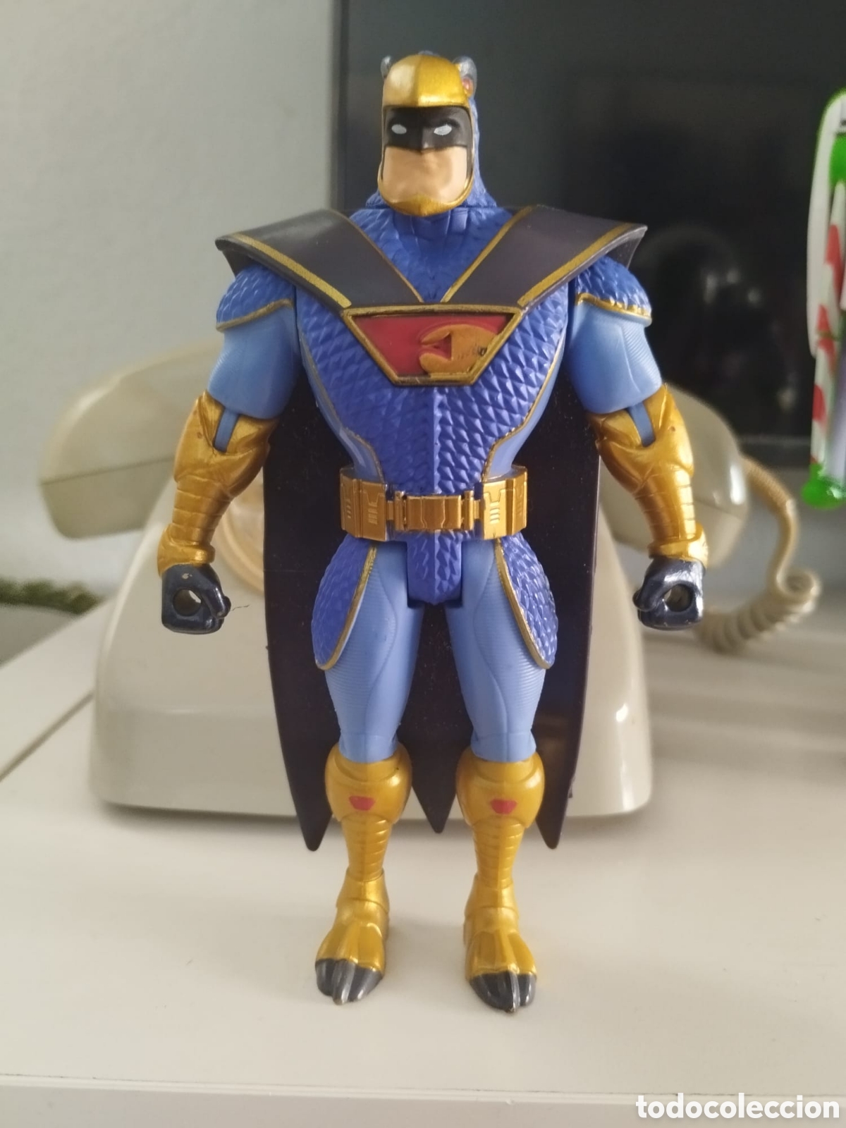 Figuras de acci&oacute;n: figura de acci&oacute;n de Blue Falcon de la pel&iacute;cula &iexcl;Scooby! de 2019.