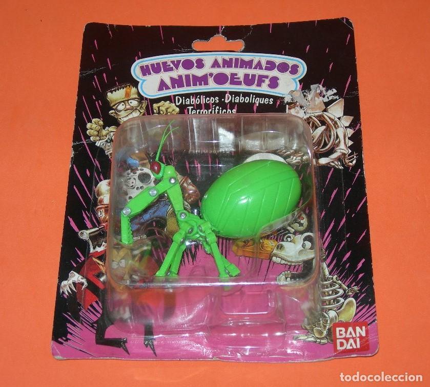 Figuras de acci&oacute;n: HUEVO ANIMADO DIAB&Oacute;LICO / TERROR&Iacute;FICO - FIGURA MANTIS - NUEVO EN BLISTER SIN ABRIR - BANDAI -