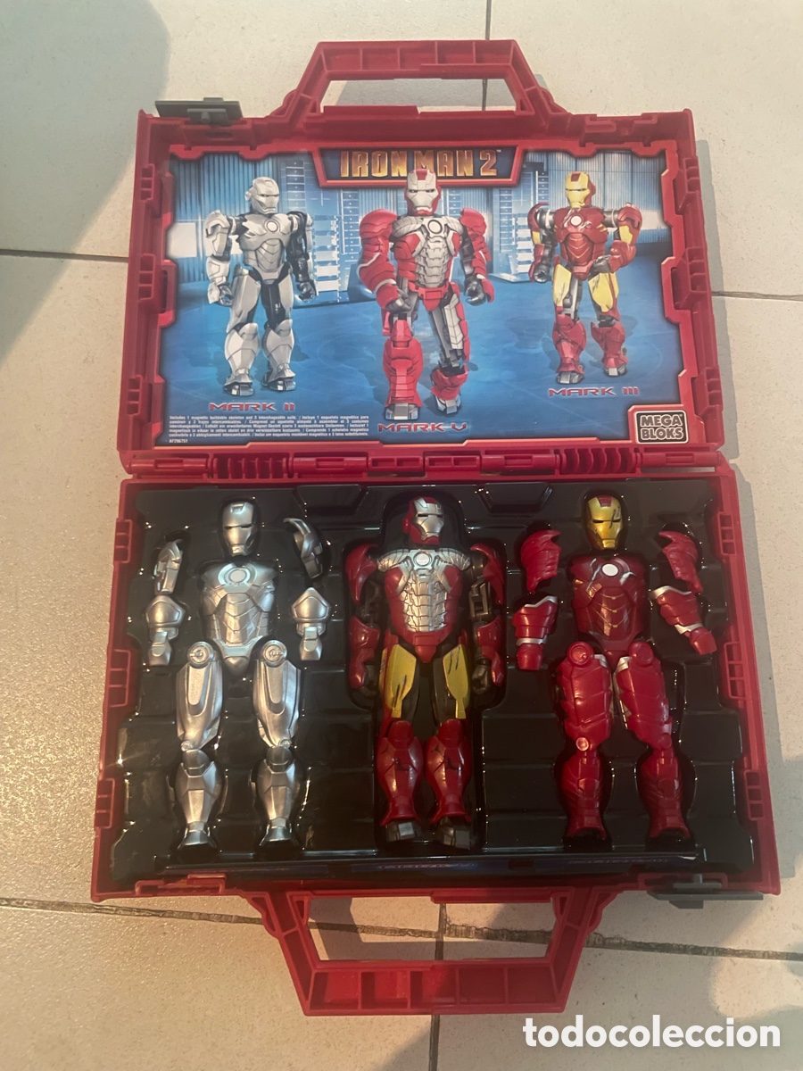 Figuras de acci&oacute;n: Set Iron man 2 mega bloks - Foto 1